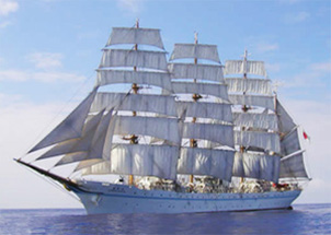 ◆【帆船 海王丸・木甲板フォトフレーム】練習船 日本丸 ヨット 写真美術品/アンティーク